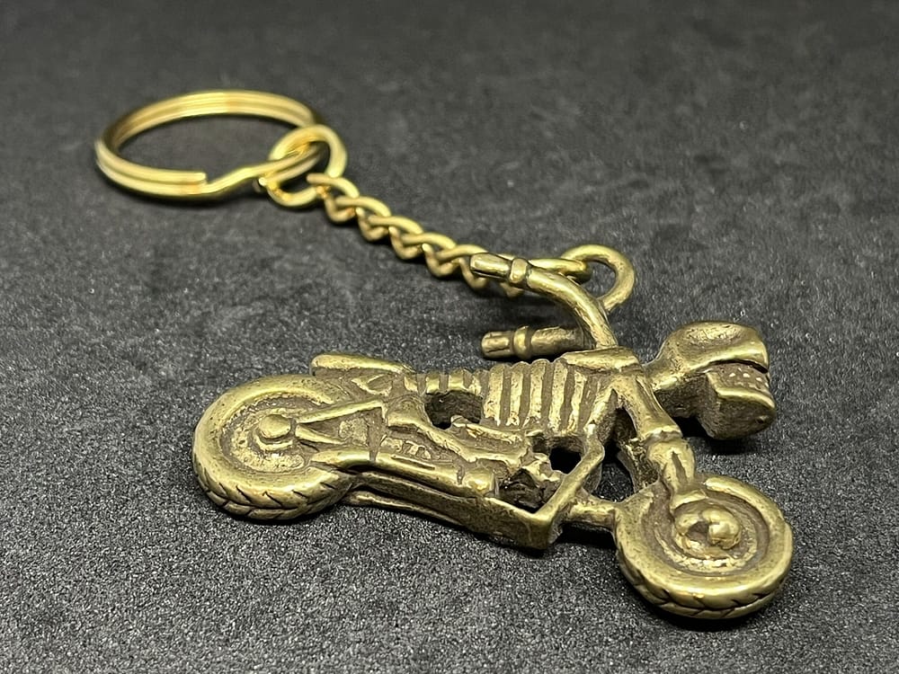 オートバイ　スカル